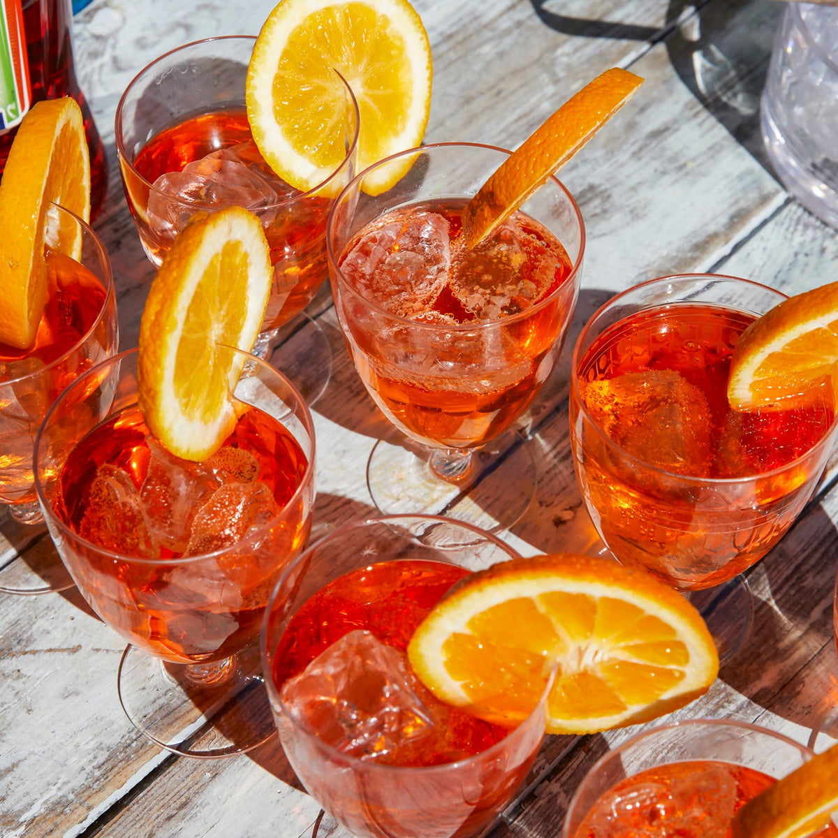 Crystal Bistro Glasses with Ovals Design