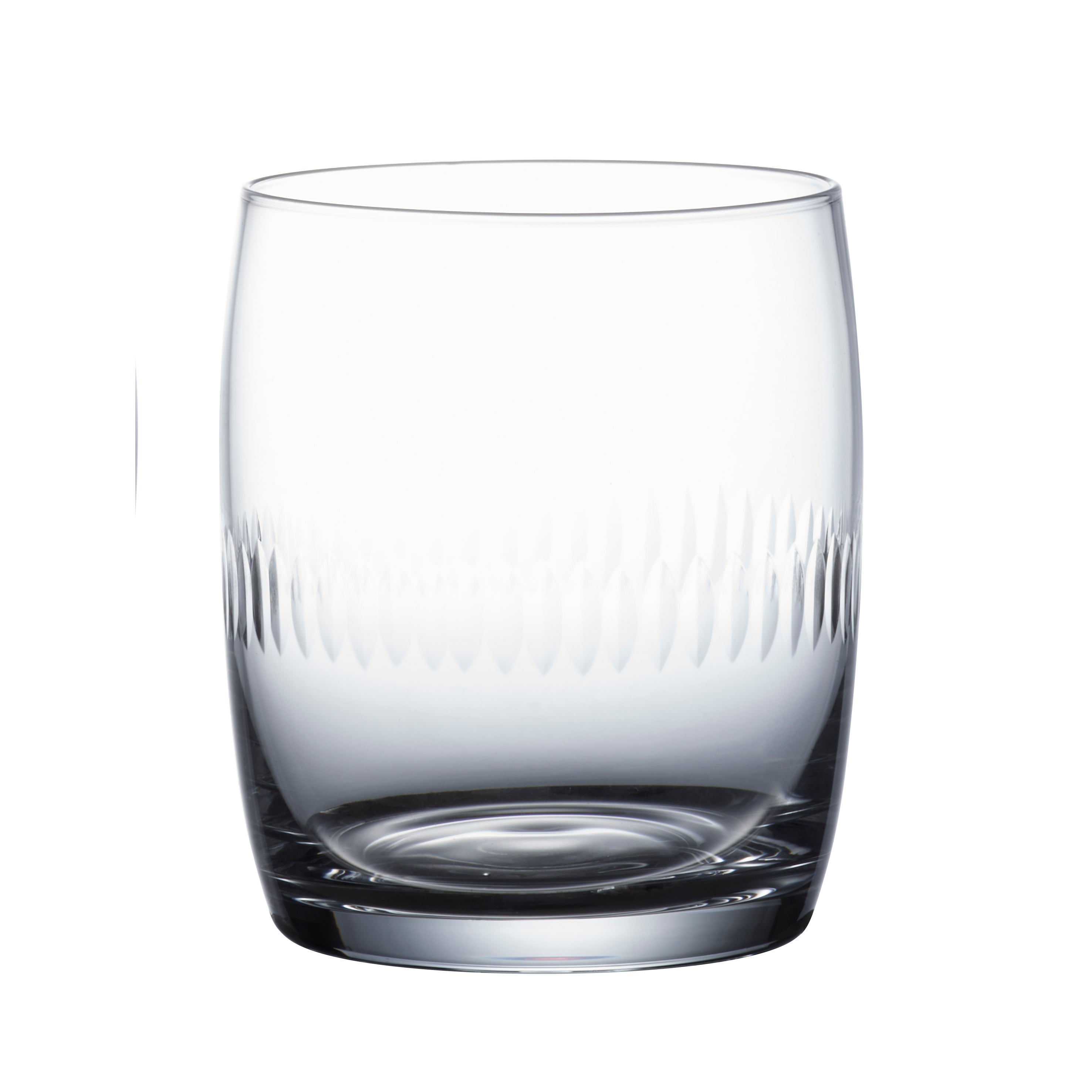 A Set of Four Crystal Carafe Glasses