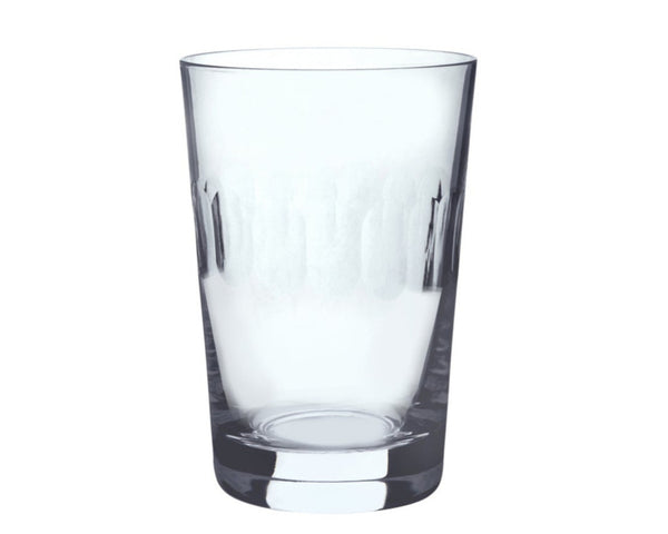 Crystal Tumblers with Lens Design