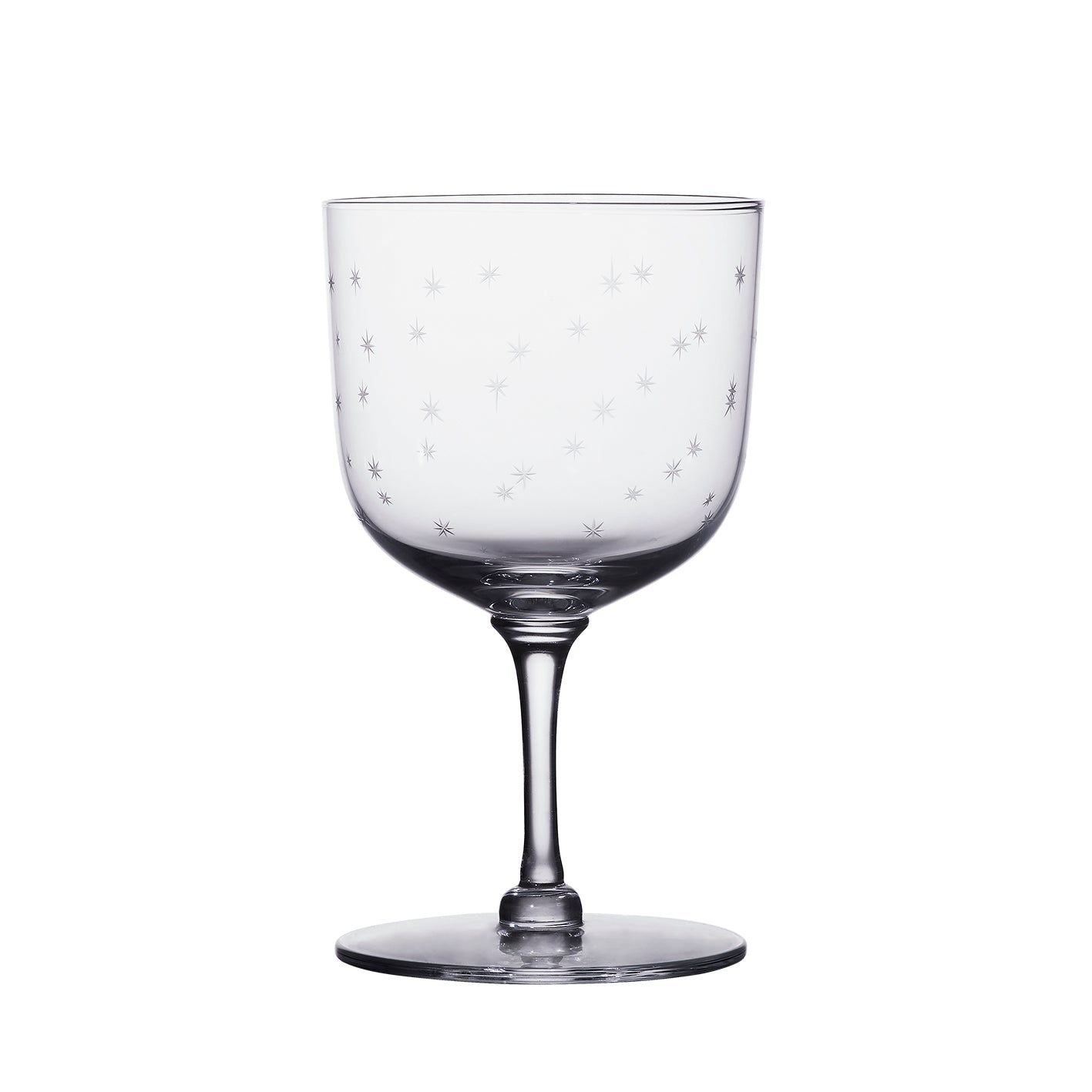 Calici da vino Daphne con design a stelle