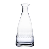 A Crystal Table Carafe with Lens Design