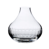 A Small Crystal Vase with Lens Design